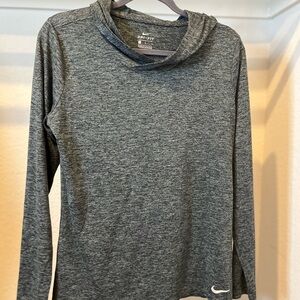 Nike Dri Fit Legend Long Sleeve Hoodie Training Shirt Women’s Size Large